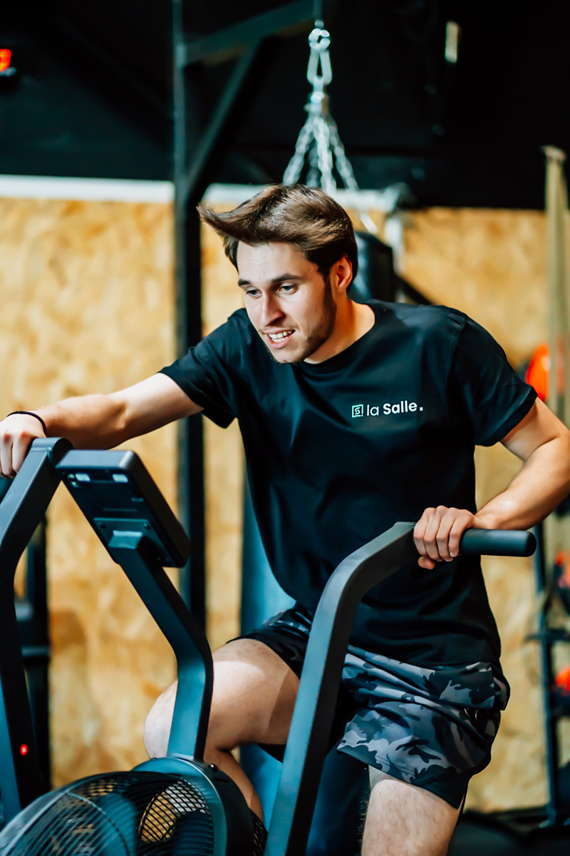 Entraînement Cardio sur Echo Bike à La Salle Fit